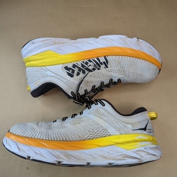 Hoka One One Bondi 7  1110530-NCRY Men's Size 10 2E gray - Picture 8 of 10